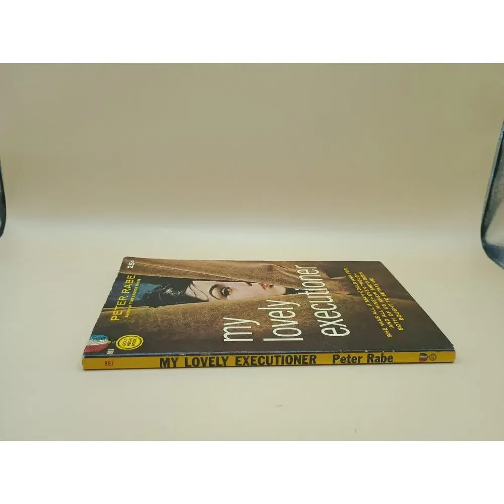 MY LOVELY EXECUTIONER - 1ST. ED. BY PETER RABE - PAPERBACK ORIGINAL